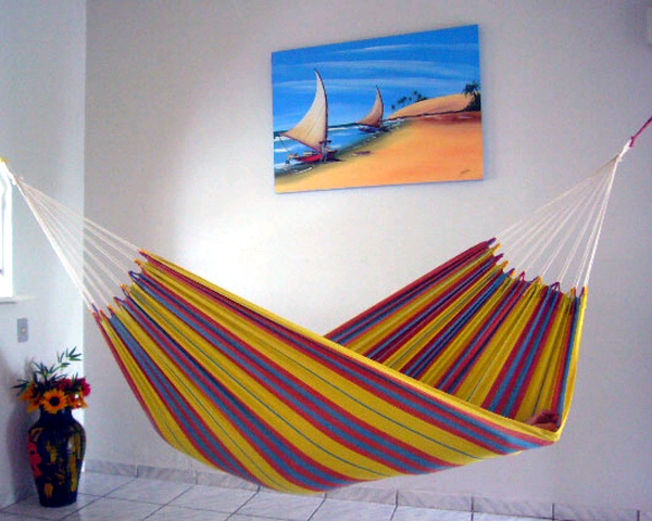 Hamac PRAIA 01 taille 2,1 m par 1,45m - charge 100Kg