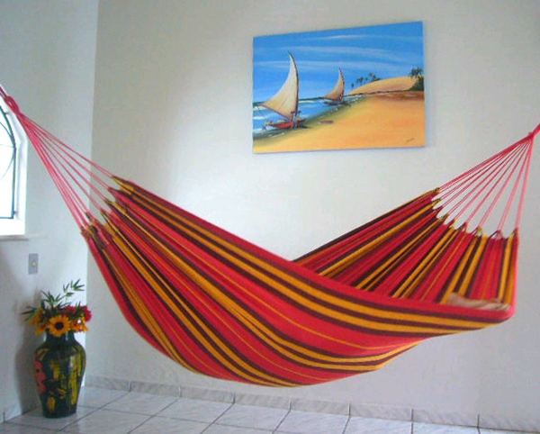 Hamac PRAIA 04 taille 2,1 m par 1,45m - charge 100Kg