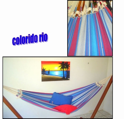 Hamac taille 2,3m par 1,65m, charge 130Kg