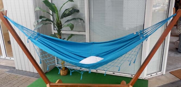 UN03: hamac turquoise uni