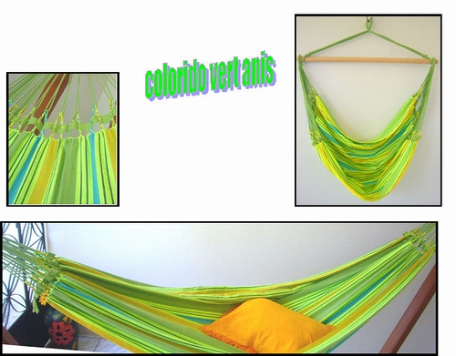 Hamac + Chaise ASSORTIS Anis